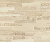 HORI® Parkett 400 Esche Family weiß Schiffsboden 3-Stab matt versiegelt I für 30,08 €/m²