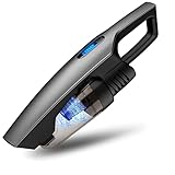 Handstaubsauger, Handstaubsauger Akku Kabellos 7500PA (Nass und Trocken Handstaubsauger Auto, Waschbarer Rostfreier Stahl Filte) Tragbar Akkusauger Handstaubsauger für Küche, Auto, Flüssigk