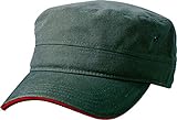 Myrtle Beach Cap Military Sandwich, olive/red, one Size, MB6555