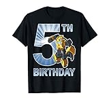 Transformers Bumblebee 5th Birthday T-S