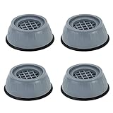 Waschmaschine Fußpolster Anti Vibration Waschmaschine Füße Pad 4 Pcs Universal Waschmaschine Gummi Schwingungsdämpfer für Waschmaschinen Trockner Möbel Kühlschrank