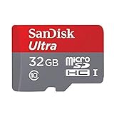 SanDisk Ultra Imaging microSDHC 32GB bis zu 80 MB/Sek Class 10 Speicherkarte + SD-Adap
