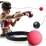 GothicBride Boxing Reflex Ball Set– Punchingball und Reaktionsball für Ihr Boxtraining – hochwertiger Boxball mit Stirnband zum Boxen Inkl. Trainingsanleitung