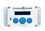 ChickenGuard Extreme Automatische Türöffner für den Hühnerstall, Automatische Hühnerklappe mit Timer und Lichtsensor, Direkt vom Hersteller. Hebt Hühnerstall-Türklappen bis zu 4kg