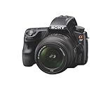 Sony SLT-A37K SLR-Digitalkamera (16 Megapixel, 6,7 cm (2,7 Zoll) Display, Full-HD, 3D Panorama) Inkl. SAM 18-55mm Zoom-Objektiv schw