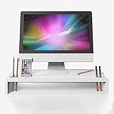 AAFF Ergonomische Monitor-Erhöhung, Tv Tablet- & Smartphone-Ständer, Lagerung Einheit TV Zubehör Monitorständer Universal TV Ständer Monitorständer B
