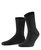 FALKE Herren Homepads M HP Hausschuh-Socken, Blickdicht, Grau (Asphalt Melange 3180), 43-46