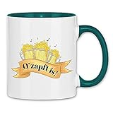 Print Dynastie Tasse O' zapft is! Oktoberfest Bierzelt München Bayern, Farbe:W