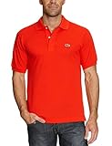 Lacoste Herren Poloshirt L121200, Rot (Groseillier F8M), XL