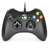 Dhaose Controller für Xbox 360, Gamepad Joystick mit Kabel, USB Gamepad Wired Controller, PC Wired Joypad Game Controller, Ergonomisches Design Game Controller unterstützen Xbox 360 PC Windows 7/8/10