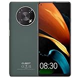 CUBOT Max 3 Smartphone ohne Vertrag, 6.95 Zoll HD+ Display, Android 11 Handy, 5000mAh Akku, 4GB RAM+64GB, 48MP Triple-Kamera, Dual Nano SIM, NFC, Face ID, GPS, Grü