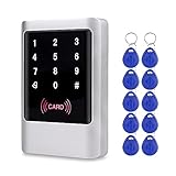 NN99 Metall IP65 wasserdichte Zugangskontrolle RFID Tastatur Tastatur 125 kHz EM Kartenleser Outdoor Rainproof WG26