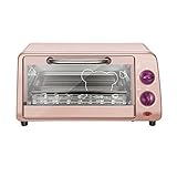 Mini-Toaster-Ofen, Edelstahl-Küche-Aufsatz-Ofen 10L Multifunktions-Konvektions-Aufsatz-Toaster-Ofen Ästhetisch Und Prak