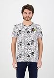 Difuzed Nintendo T-Shirt Super Mario Villains AOP Size XL S