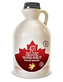 47 North Kanadischer Bio Ahornsirup, Single Source, Grad A Very Dark (1000ml) (VERY DARK, 1000 ML)