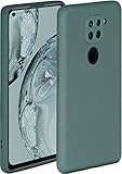 ONEFLOW Soft Case kompatibel mit Xiaomi Redmi Note 9 Hülle aus Silikon, erhöhte Kante für Bildschirmschutz, zweilagig, weiche Handyhü