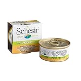 Schesir Cat Thunfisch & Sardinen in Brühe | 24x 70g