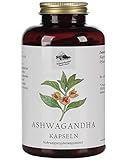KRÄUTERHANDEL SANKT ANTON® Ashwagandha Kapseln - 1950mg Bio Ashwagandha Extrakt - Hochdosiert 240 Kapseln - Vegan, Laktose- und Glutenfrei- Deutsche Premium-Q