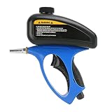 Sandstrahlgeräte Tragbare Gravity Sandstrahlpistole Pneumatische Sandstrahlen Set Rost Strahlvorrichtung Kleine Sandstrahlmaschine Spritzpistole (Color : No Battery and charge)