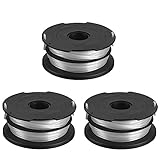 LMYSUFI Rasentrimmer Fadenspule, doppellagige Schnur Rasentrimmer Ersatz für GH710 GH700 GH750 (3 Stück)