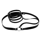 N-K Damen Kragen Halskette Gürtel Kragen Body Harness Gürtel Halskette für Frauen Langlebig und prak