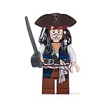 LEGO® Fluch der Karibik / Pirates of the Caribbean™ Minifigur Jack Sparrow mit Dreispitz seltene Version wie aus 30133