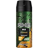 Axe Wild Bodyspray & Deospray Herren Green Mojito & Zedernholz Deo ohne Aluminium, 48h Schutz vor Körpergeruch (1x 150ml)