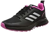 adidas Damen Runfalcon 2.0 TR Running Shoe, Core Black/Silver Metallic/Screaming Pink, 39 1/3 EU
