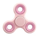 HENGSONG Fidget Hand Spinner Entlastung von Stress und Angst (PINK PINK Rings)