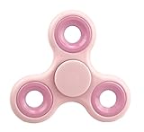 HENGSONG Fidget Hand Spinner Entlastung von Stress und Angst (PINK PINK Rings)