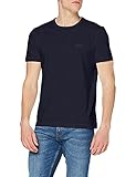 BOSS Herren Tee Curved T-Shirt aus Baumwoll-Jersey mit geschwungenem Log