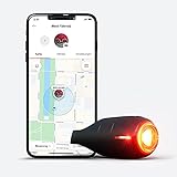 Vodafone Curve Bike Light & GPS Tracker, Fahrrad Brems- Rücklicht, Unfallerkennung, Hilfemeldungen, Diebstahlschutz, Zonen, Tourenansicht, robust, wasserdicht, IP67, StVZO zug