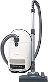 Miele Complete C3 Silence Bodenstaubsauger mit Beutel / 550 Watt / 4,5 l Staubbeutelvolumen / 3-teiliges Zubehör / leise - Silence-Motor / Universal-Bodendüse / Silence AirClean Filter / Lotosweiß