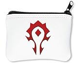 Horde Symbol Logo Reißverschluss-Geldbörse Brieftasche Geldbö
