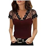 HHOP Tunika braun Langarmshirt glitzertop Pullover senfgelb Damen Strickpullover Damen Rollkragen Tshirt Langarm Damen floryday blusen Damen Schuhe Damen Herbst Damen B