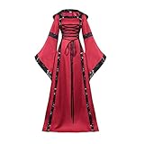 SoLu DAY8 Damen Kleider Karneval Kostüm Mittelalter Kostüm Luxuriös Mittelalterlichen Renaissance Prinzessin Kleid Sommer Vintage Cosplay