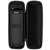 co2CREA case Hart Reise schutzhülle Etui Tasche für Sony SRS-XB23 tragbarer kabelloser Bluetooth Lautsprecher (Nur Hülle)