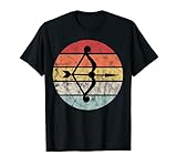 Pfeil und Bogen Tshirt | Bogenschießen Grunge-Stil T-S