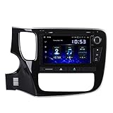 Auto-Multimedia-Player 9 'Android 10.0 Bluetooth-Autoradio mit Carplay für Mitsubishi Outlander 2014-2017 DAB-Autoradio GPS 4 GB / 64 GB-Unterstützung Wifi USB-Lenkradsteuerung 360-Kamera RHD 1280 x