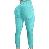 QTJY Push-up-Trainings-Leggings, Damen-Leggings mit hoher Taille, Nahtlose Yoga-Hose mit hoher Taille für das Laufen im Fitnessstudio DL