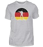 Biathlon Deutschland T-Shirt | Geschenk für Wintersportfans Herren S