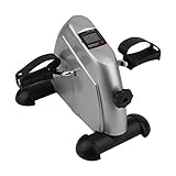 PAKUES-QO Heimtrainer,Fitness-Mini-Pedal-Heimtrainer,LCD-Display Indoor Cycling Bike Stepp