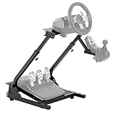 Z ZELUS Lenkradständer für Logitech G25 G27 G29 und G920 Lenkrad Gaming Wheel Stand Racing Lenkradständer mit V2 Schalthebelhalterung