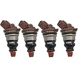 ASHDelk 4PCS Einspritzdüse, passend für Ford Galaxy Mk2 2.3 16v für Escort -mondeo 1.8/2.0 Zetec 958F9F593BB 958F-9F593-BB