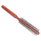 Runde Haarbürste, Curling Roll Haarbürste Komfortabler Griff Langlebig Weniger Haarschäden Humanisiertes Design für Haarstyling