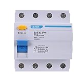 Bzocio BL1E-63 3P + N 63A FI-Schutzschalter 400V 30MA Fehler Strom Schutz S
