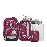 ergobag pack Schulrucksack-Set (6-tlg.) FeenzauBär Galaxy