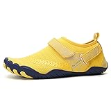 Turnschuhe Jungen Kinder Schuhe Fußballschuhe Sportschuhe Mesh Atmungsaktiv Laufschuhe Outdoor Sneaker Turnschuhe Klettverschluss Wanderschuhe H