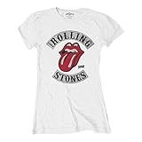 The Rolling Stones Damen Tour '78 Weißes T-Shirt:
