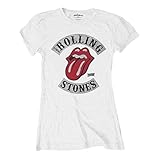 The Rolling Stones Damen Tour '78 Weißes T-Shirt: